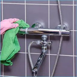 fastgear GENERIC Faucet Set with Shower Stainless Steel Chrome Finish Silver, FG2220 ( Pack of 5) image 3