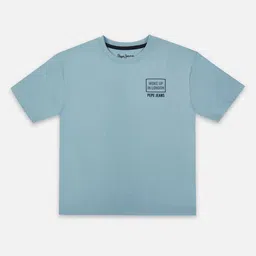 Pepe Jeans Boys Graphic Printed Round Neck Oversized Cotton T-shirt-picture-23
