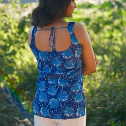 Metronaut Print Cotton Top image 5