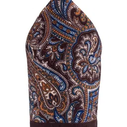The Tie Hub Men Paisly Printed Pure Wool Pocket Squares image 3