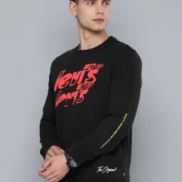 levi's Men's Brand Logo Crew Neck Sweatshirt-picture-13