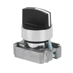 G-SENS Selector Actuator 22.5 mm 3 Position Black & Silver, GES5BD3C image 2