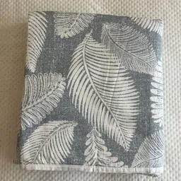 Threadwear Grey & White Floral AC Room 300 GSM Comforter image 2