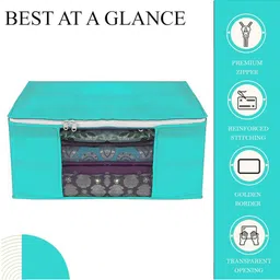 AMAK INC Green Fabric Multi-Utility Wardrobe Organisers image 5