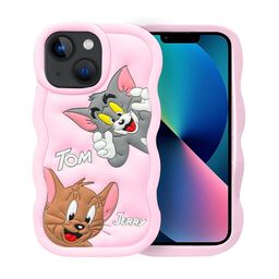CASE CREATION Tom And Jerry Cartoon Printed iPhone 15 Plus Silicone Back Case-picture-35