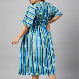 Curves By ZeroKaata Printed Nightdress image 4