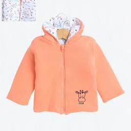 BUMZEE Boys Reversible Conversational Printed Padded Jacket-picture-23