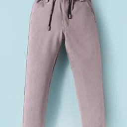 Rikidoos Full Sleeves Textured Shirt & Pant With Suspender & Bow Set - Navy Blue & Grey image 4