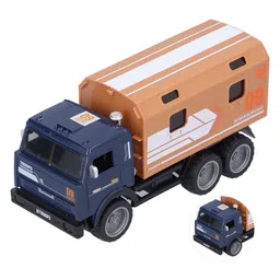 SVE Simulation Cash Truck Model Cash Truck Model Unique Shape Design Exquisite Workmanship for Kids- Brown image 5