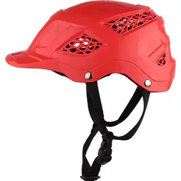 Steelbird Skating / Cycling Helmet along with Protector- Red -S image 5