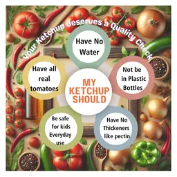 The True Tomato Kids No chilli Tomato Ketchup - 220 g image 5