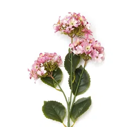 Pure Home and Living Light Pink 1 Piece Hydrangea Artificial Flower image 5