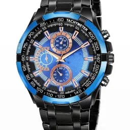 WATCHSTAR Men Dial & Straps Analogue Watch Blue ring Black Chrono33329022-picture-26