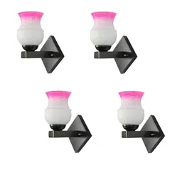 SOMIL Pink Cylinder Glass Wall Lamps-picture-31