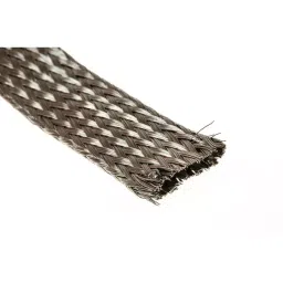 Alpha Wire Cable Sleeve Expandable Braided Copper Silver 12.8 mm Diameter 30 m Length, 2174 SV005-image-81