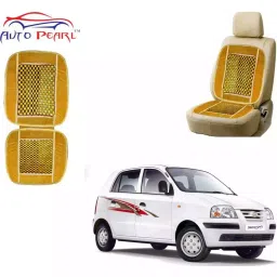 Auto Pearl VBS1B145 Polyester, Cotton Vehicle Seating Pad For Santro XingBeige image 2