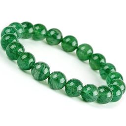 VIBESLE Unisex Green Jade Crystals Bracelet-picture-7