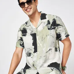 People Men Abstract Printed Casual Shirt-picture-13