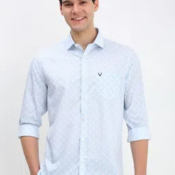 Allen Solly Men Ethnic Motifs Printed Cotton Slim Fit Casual Shirt image 1