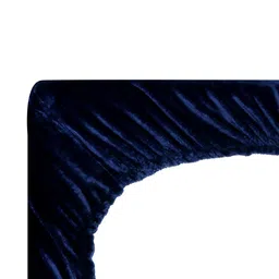 BLUEDOT Navy Blue 220 TC Single Bedsheet with 1 Pillow Covers image 2