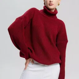 StyleCast Women Ribbed Longline Pullover Sweater-image-82