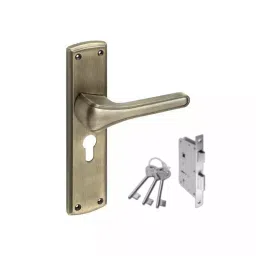 OZONE Aries Series FALCON 45x85 mm Mortise Handle with Key High-Quality Zinc Alloy Antique Brass Finish, OZH-ARI-FAL KY ANTIQUE BRASS-picture-22