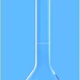 Borosil 5640024 Volumetric Flask Class A with Interchangeable Stopper (Capacity 500 ml) image 1