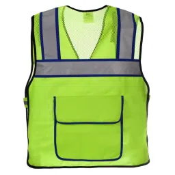 Evion Xtra Large Size Green Reflective Safety Jacket, ES-050 image 2