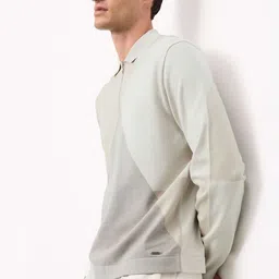 Marks & Spencer Men Printed Shirt Collar Pullover Sweaters-picture-19