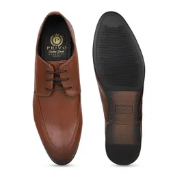 ATESBER by Inc.5 Men Leather Pointed-Toe Formal Derbys image 5