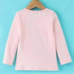 Ollypop Sinker Full Sleeves Top Kitty Printed - Pink image 2