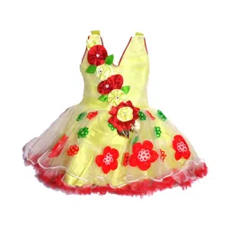 DRESS COLLECTION Floral Print Georgette Fit & Flare Dress-picture-40