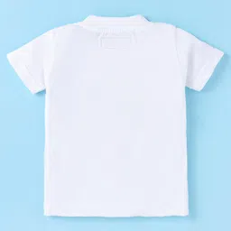 Robo Fry Viscose Knit Full Sleeves Solid Colour Shirt & Trouser Set with Text Printed T-Shirt - Wine image 3