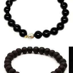 CONTEX MEDIA Set Of 2 Artificial Beaded Elasticated Bracelets-picture-15