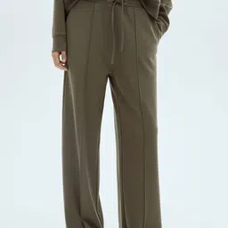 MANGO Women Wide Leg Trousers-image-24