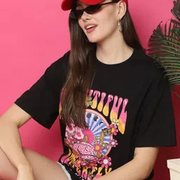 Tromko Women Printed T-shirt image 3