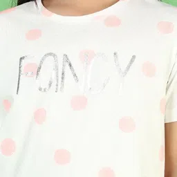 V-Mart Girls Floral Printed Extended Sleeves T-shirt image 5