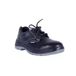 Contablue BATTLER Series Steel Toe Safety Shoes Low Ankle Leather Black Size UK 6, BATTLER201-picture-20