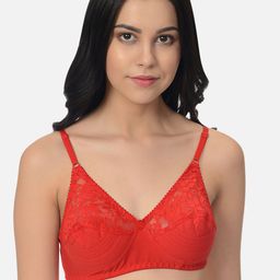 mod & shy Women Floral Medium Coverage Non Padded Lace Bra-picture-8