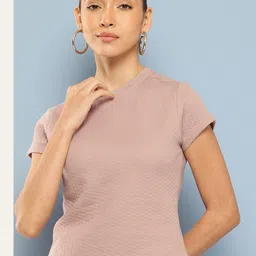 Chemistry Self Design Regular Fit T-Shirt-image-21
