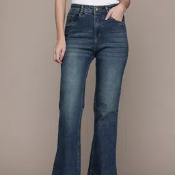 Nifty Women Flared High-Rise Stretchable Jeans-picture-35