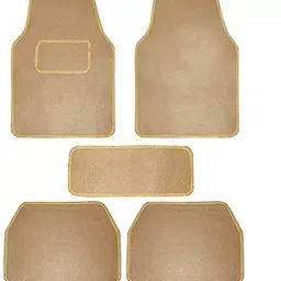 Auto Pearl CMBE128 Polyester Standard Mat for Tata Punch (Beige) image 2