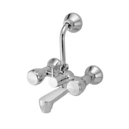 Essco by Jaquar SQT-CHR-517BKN 115 mm Silver Stainless Steel Wall Mixer image 2