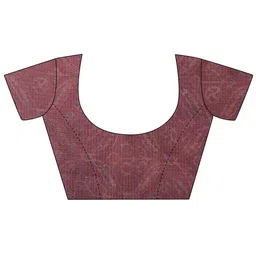 Libas Floral Silk Blend Handloom Saree image 2