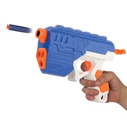 Aditi Toys Plastic Toy Gun for Kids, Soft Bullet Gun with 10 Soft Foam Bullets, Best Toy Gun For Fun Target Shooting & Kids Battle Fight, Range - 60 Feet, Suitable For Kids Above 3 Years, BIS Approved image 3