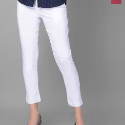 Comfort Lady Women Pack Of 2 High Rise Cotton Trousers-picture-17