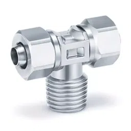 SMC KFG Series Branch Tee, 4 mm to R 1/4 Male, Threaded-to-Tube Connection Style, KFG2T0425-02S-picture-11