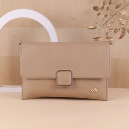 Metro PU Structured Shoulder Bag with Cut Work-picture-43