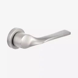Dorset Nickel Satin Finish Door Handle Twirl-picture-41