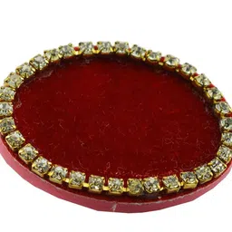 Vidhya Kangan Multicoloured Brass Brooch image 3